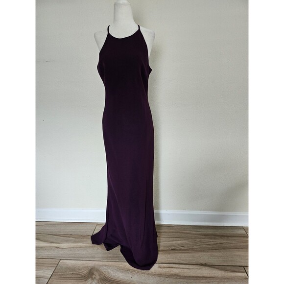 Calvin Klein Women's Purple Formal Maxi Dress Size Small - Picture 1 of 13